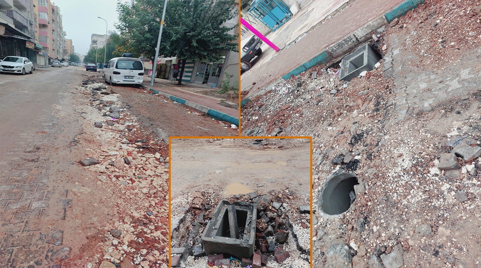 Haliliye’de mahalleli kazılan yolların onarılmamasından şikayetçi;