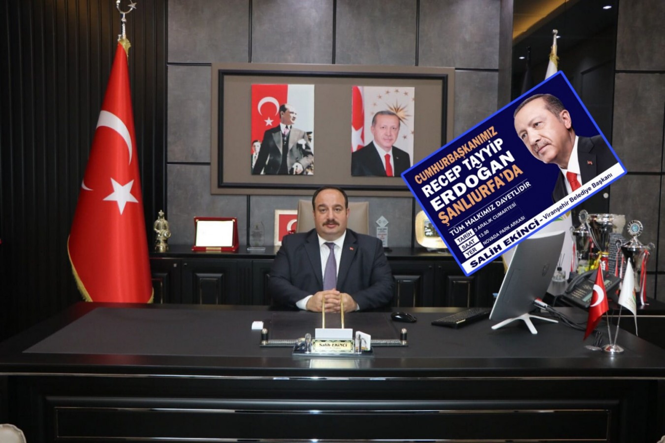 Ekinci’den Cumhurbaşkanı Erdoğan’ın Şanlıurfa programına davet