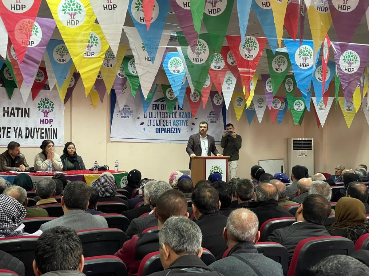 HDP Viranşehir İlçe kongresinde yeni yönetim belli oldu!;
