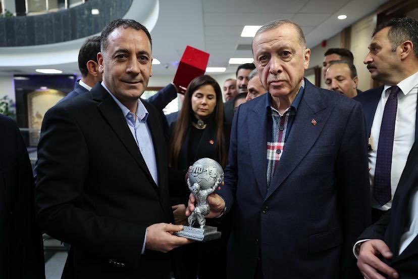 Sağlık-Sen Şanlıurfa Şubesi Başkanı Yabir'den Erdoğan’a rapor;