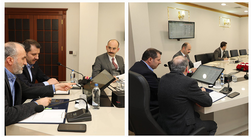Urfa’da Bakan Yardımcısı Yavilioğlu başkanlığında değerlendirme toplantısı yapıldı;