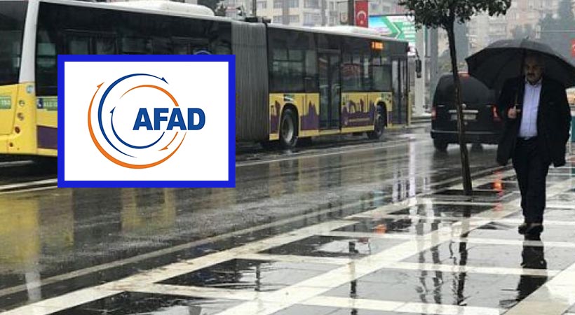 AFAD da uyardı: Urfa’da kuvvetli yağışlara dikkat;