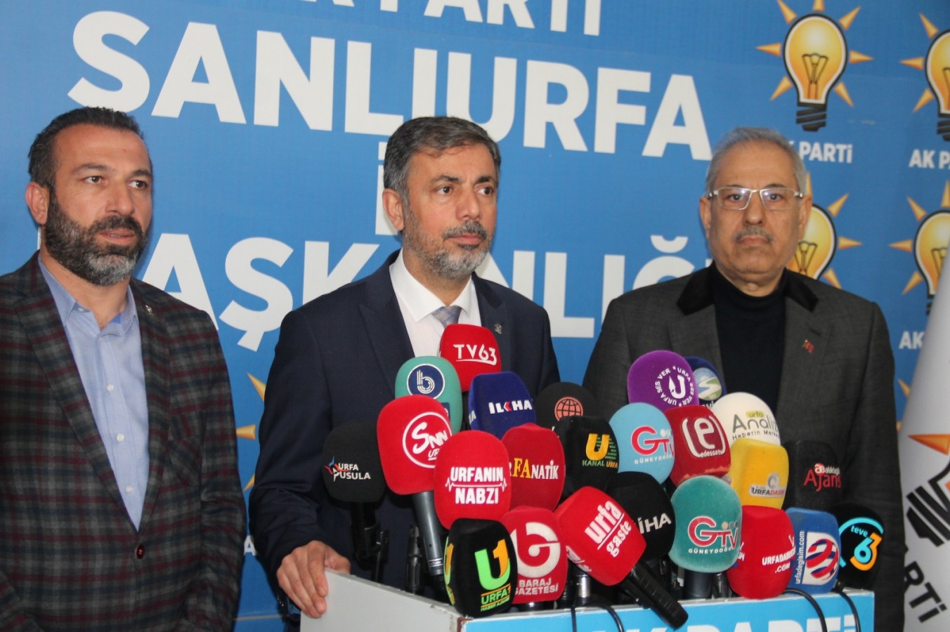 AK Parti Şanlıurfa’da seçim startını verdi;