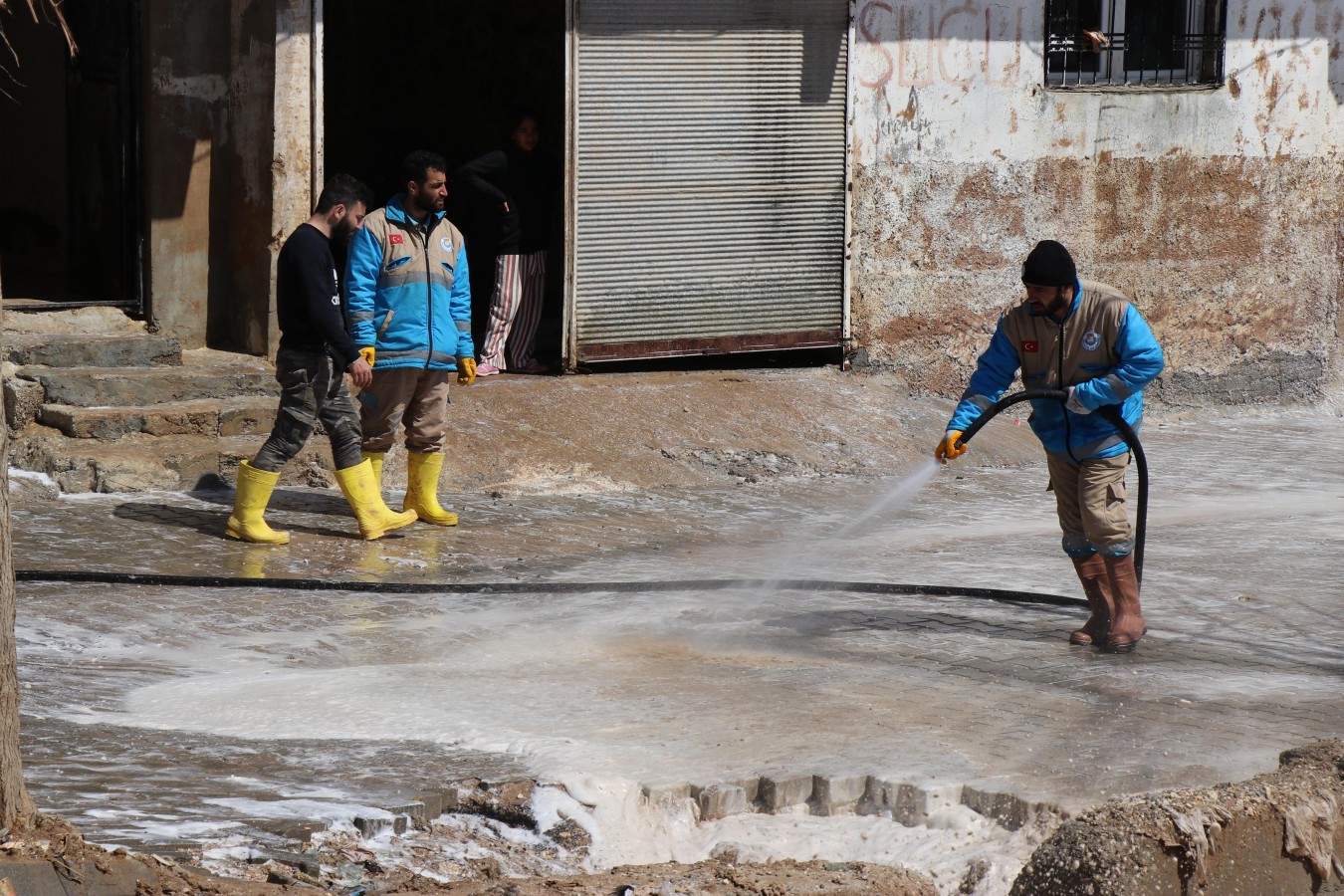 Haliliye’de sel felaketinin ardından temizlik çalışmalarında sona yaklaşıldı