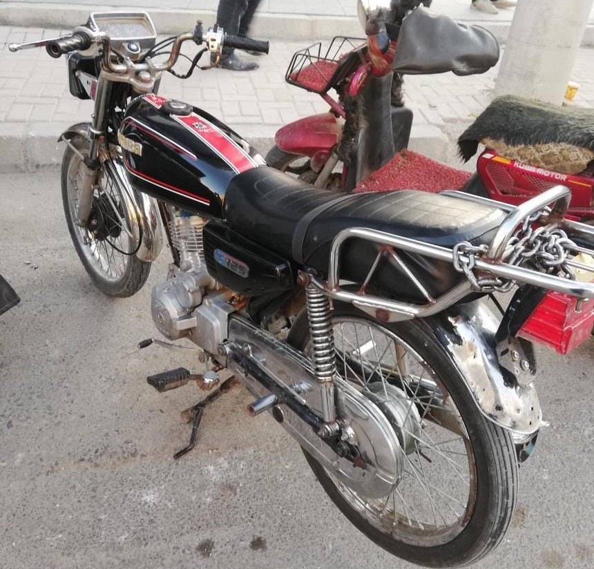 Şanlıurfa’da güpegündüz motosiklet hırsızlığı!;