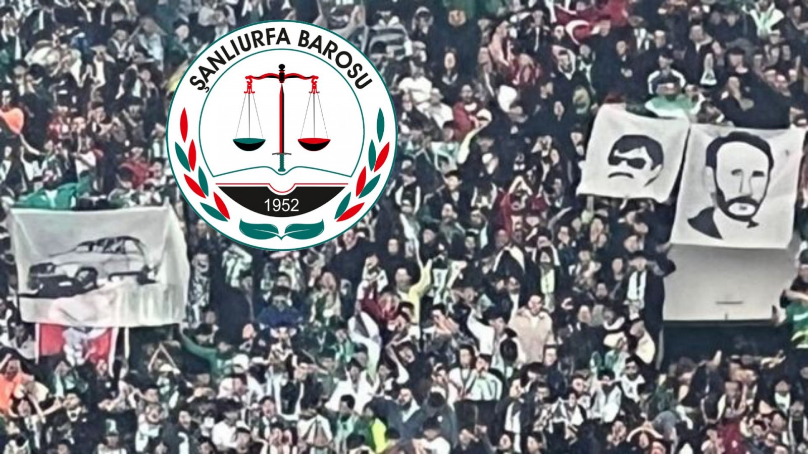 Urfa Barosu'ndan Bursaspor-Amedspor maçındaki pankartlar hakkında suç duyurusu;