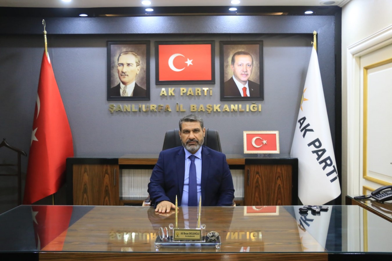 AK Parti İl Başkanı Delioğlu'ndan bayram mesajı;