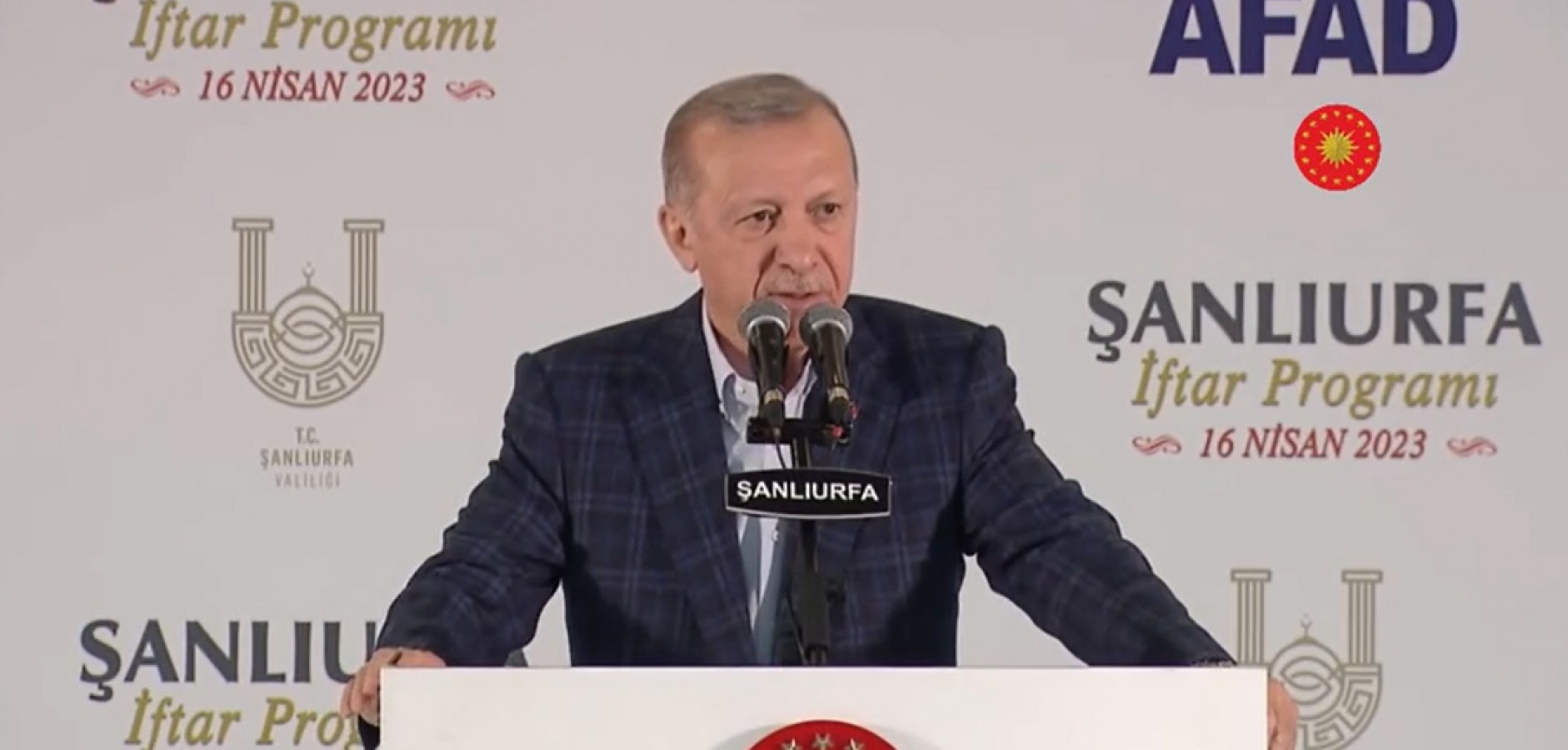 Cumhurbaşkanı Erdoğan'dan Urfa'da Kılıçdaroğlu'na eleştiri: Tefeciler...;