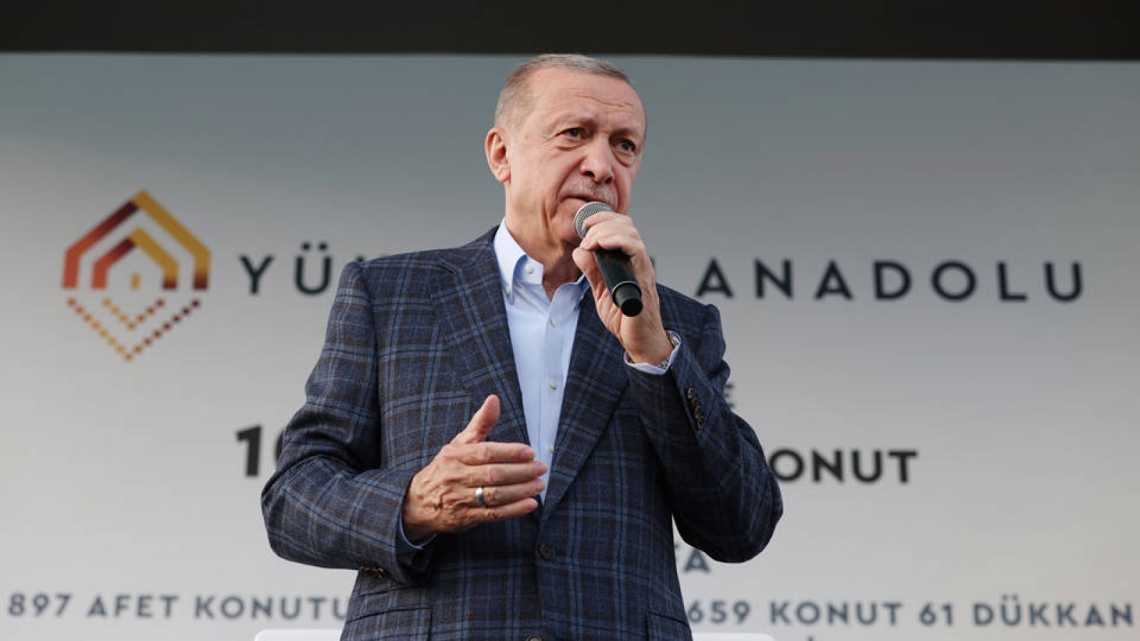 Erdoğan Urfa’da deprem konutlarının temelini attı;