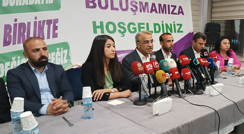 HDP’li Sancar Yeşil Sol Parti’nin Urfa’daki vekil sayısı hedefini açıkladı