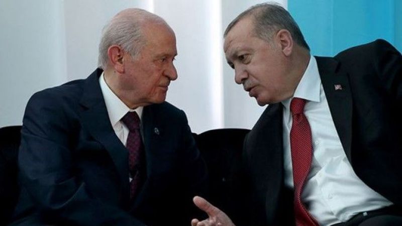 Cumhurbaşkanı Erdoğan, MHP lideri Bahçeli ile görüştü;