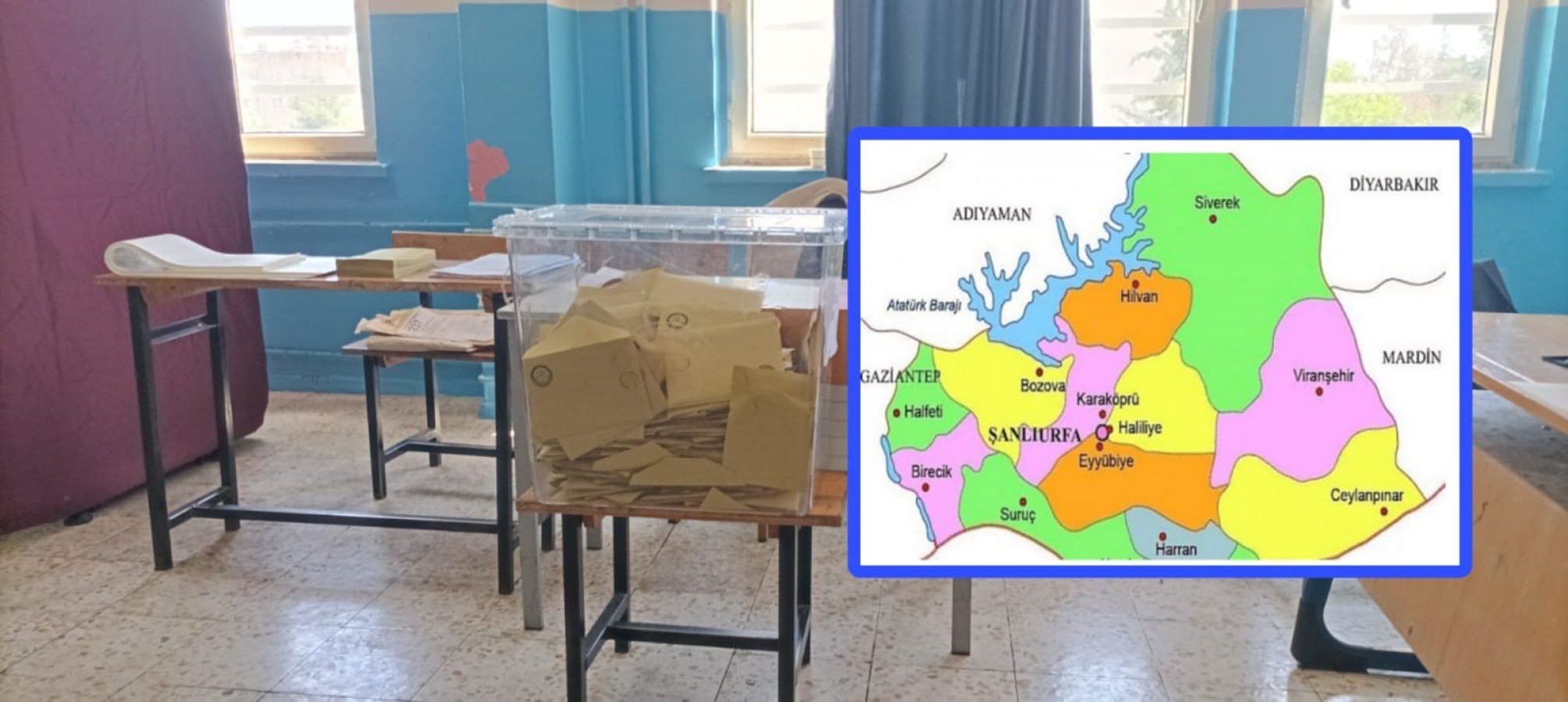 Şanlıurfa milletvekili seçimi sonuçlarında son durum;