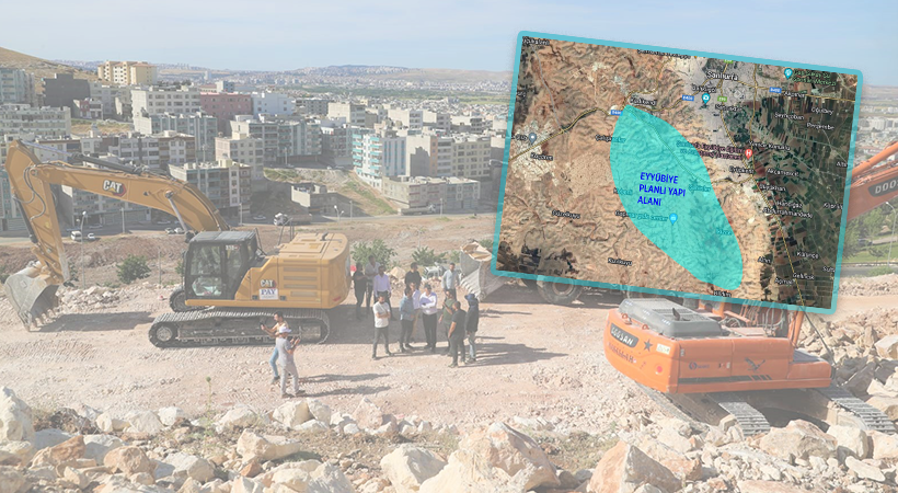 Eyyübiye Belediyesi ve TOKİ iş birliği ile binlerce konut inşa ediliyor