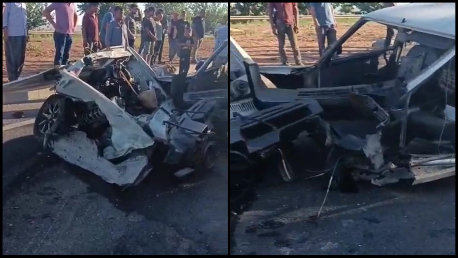 Haliliye’de yaşanan kazada 2 kişi yaralandı;