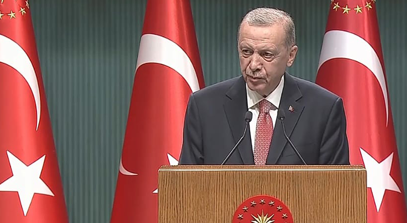 Kabine toplantısı sonrası Cumhurbaşkanı Erdoğan önemli açıklamalarda bulundu