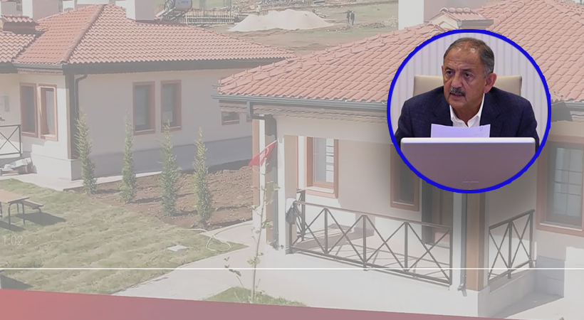 Bakan Özhaseki Urfa'da yapılacak köy evi sayısını açıkladı;