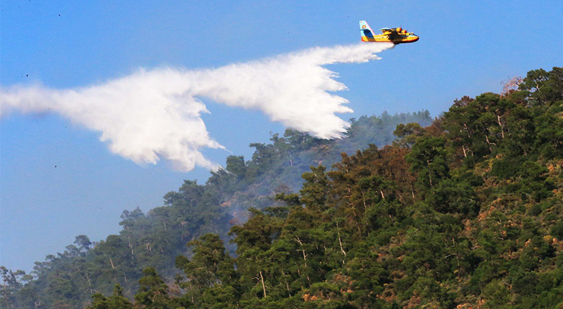 İçişleri Bakanlığı yangın riski olan ormanlık alanlara giriş yasağı getirdi;