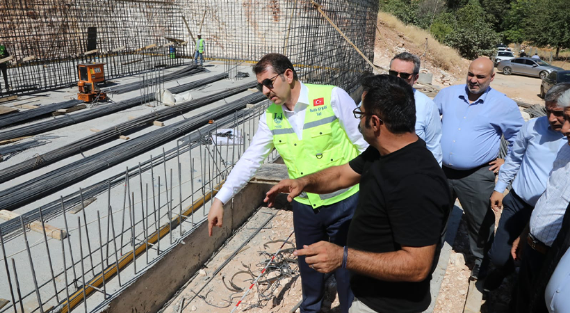 Urfa'da Bakanlığın desteğiyle "OSB'lere Su Götürme Projesi" başlatıldı;